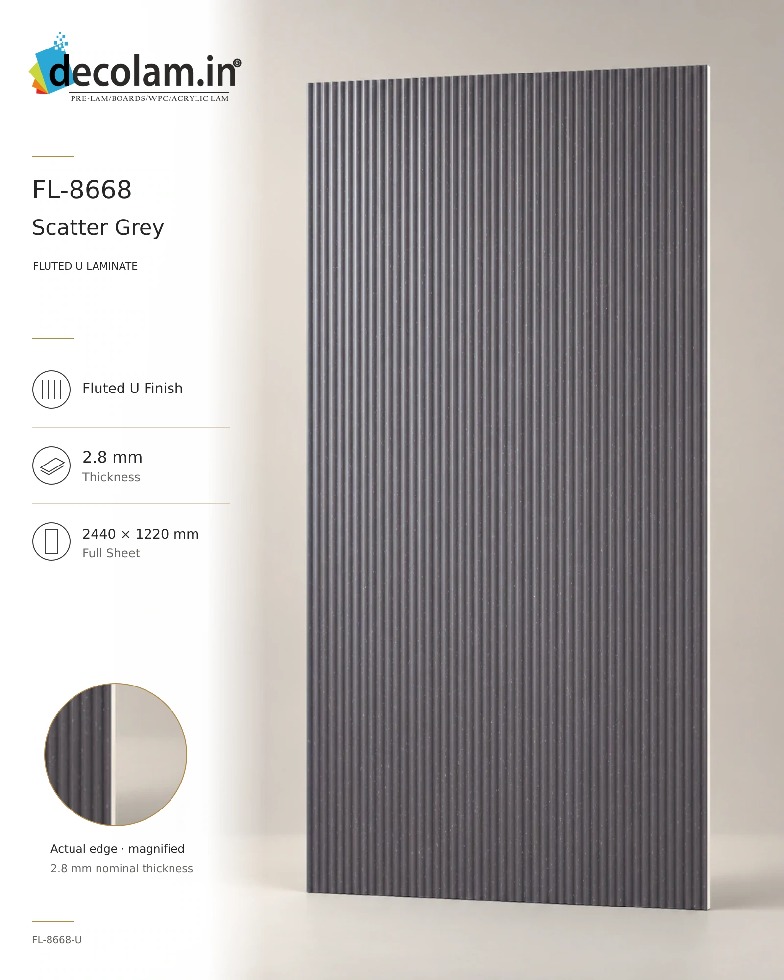 Scatter Grey — FL-8668-U — 2.8 mm