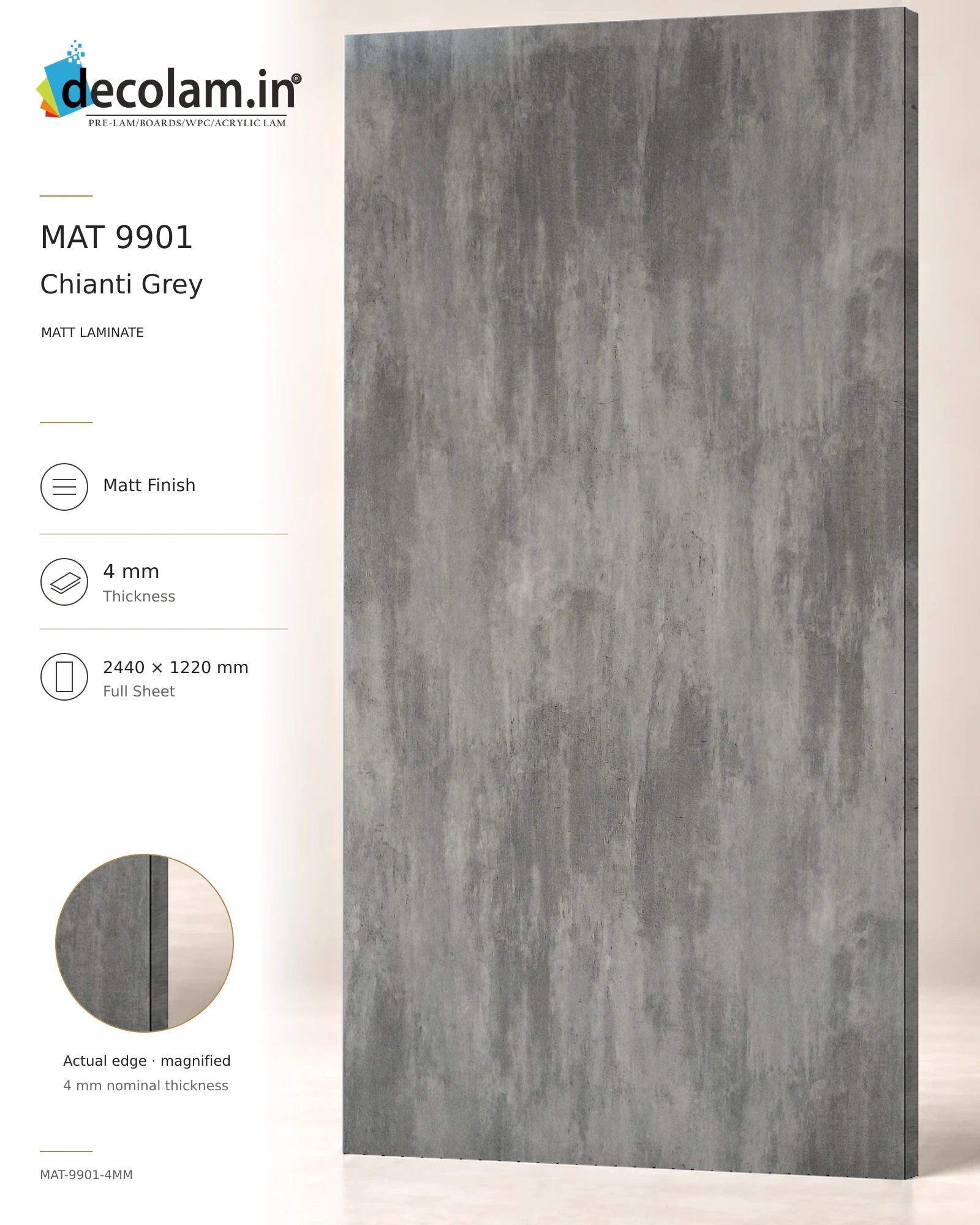 Chianti Grey Matt