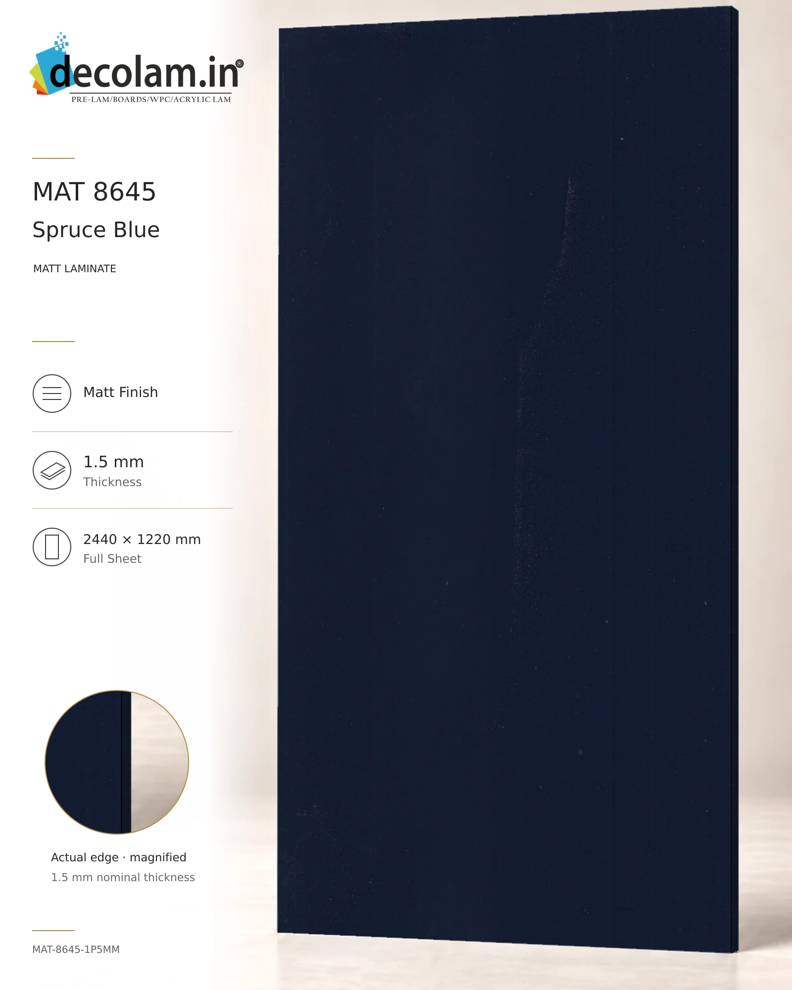 Spruce Blue Matt