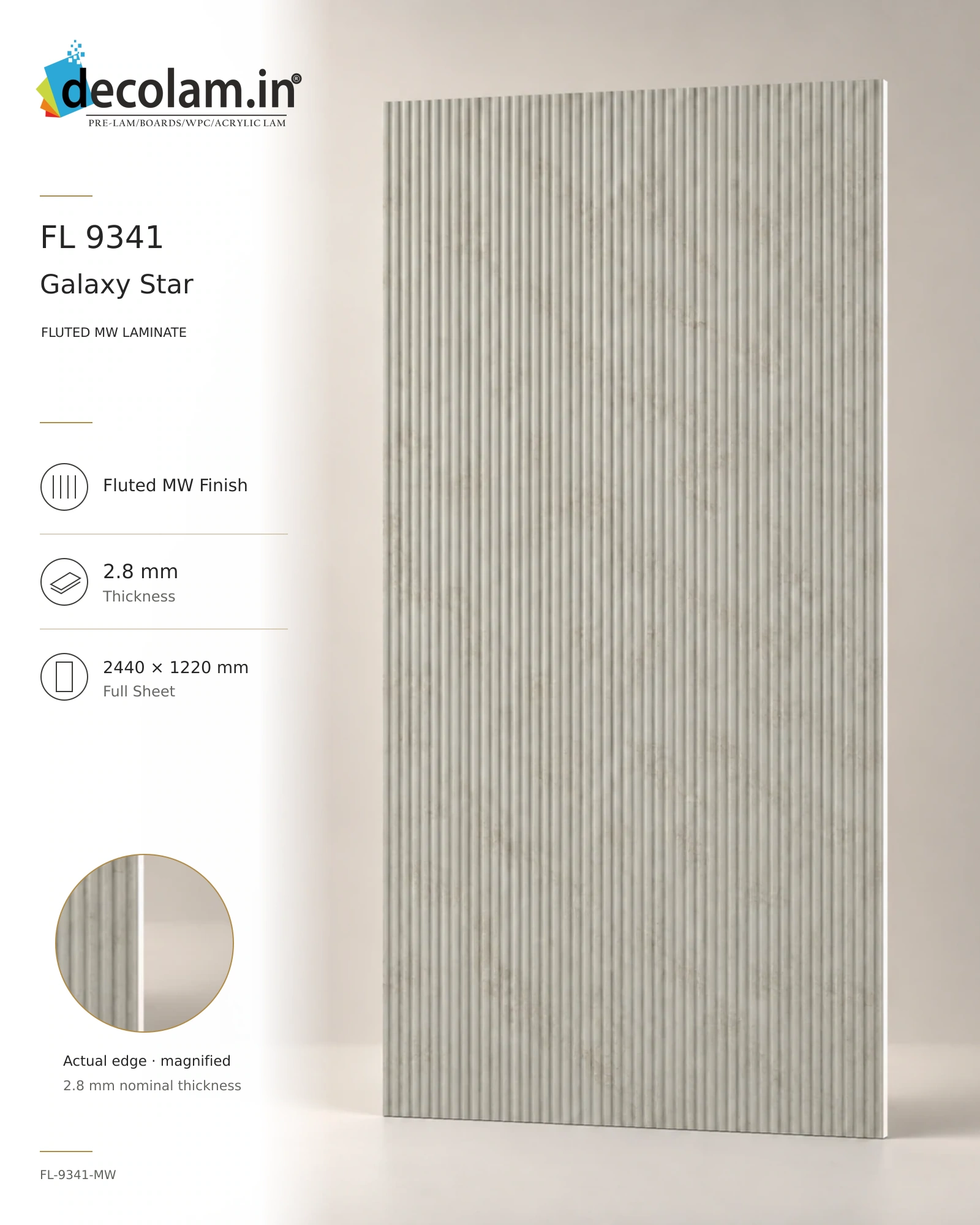 Galaxy Star Fluted