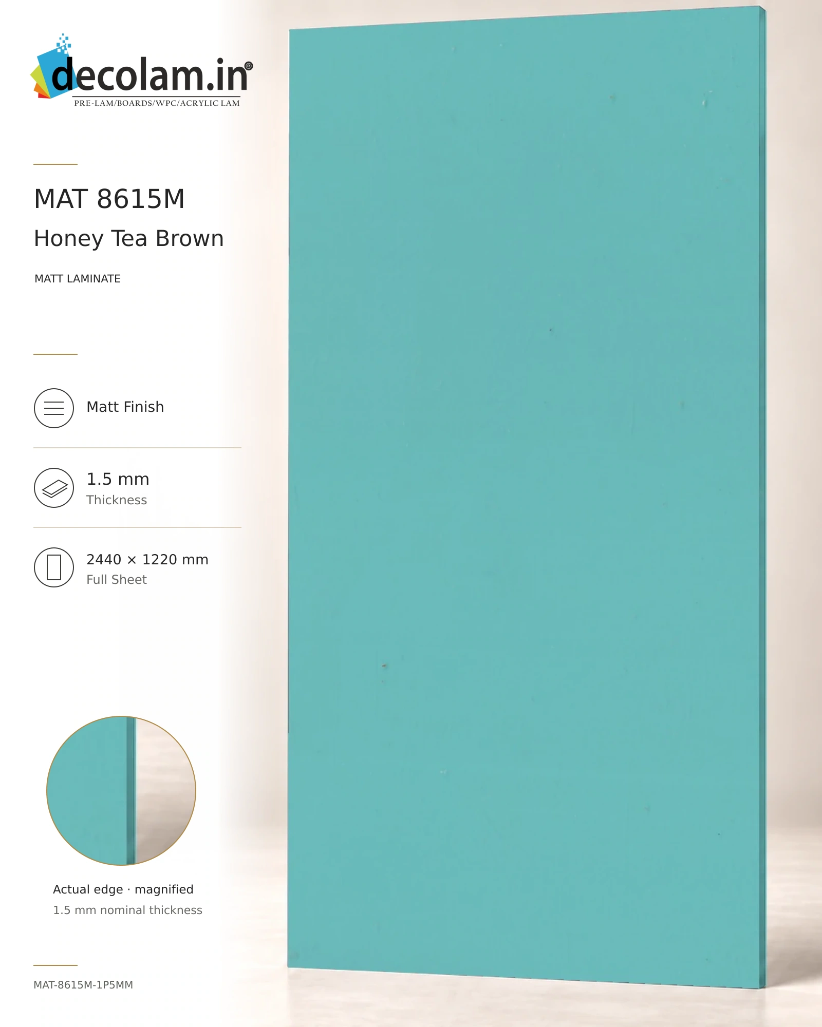 Honey Tea Brown Matt