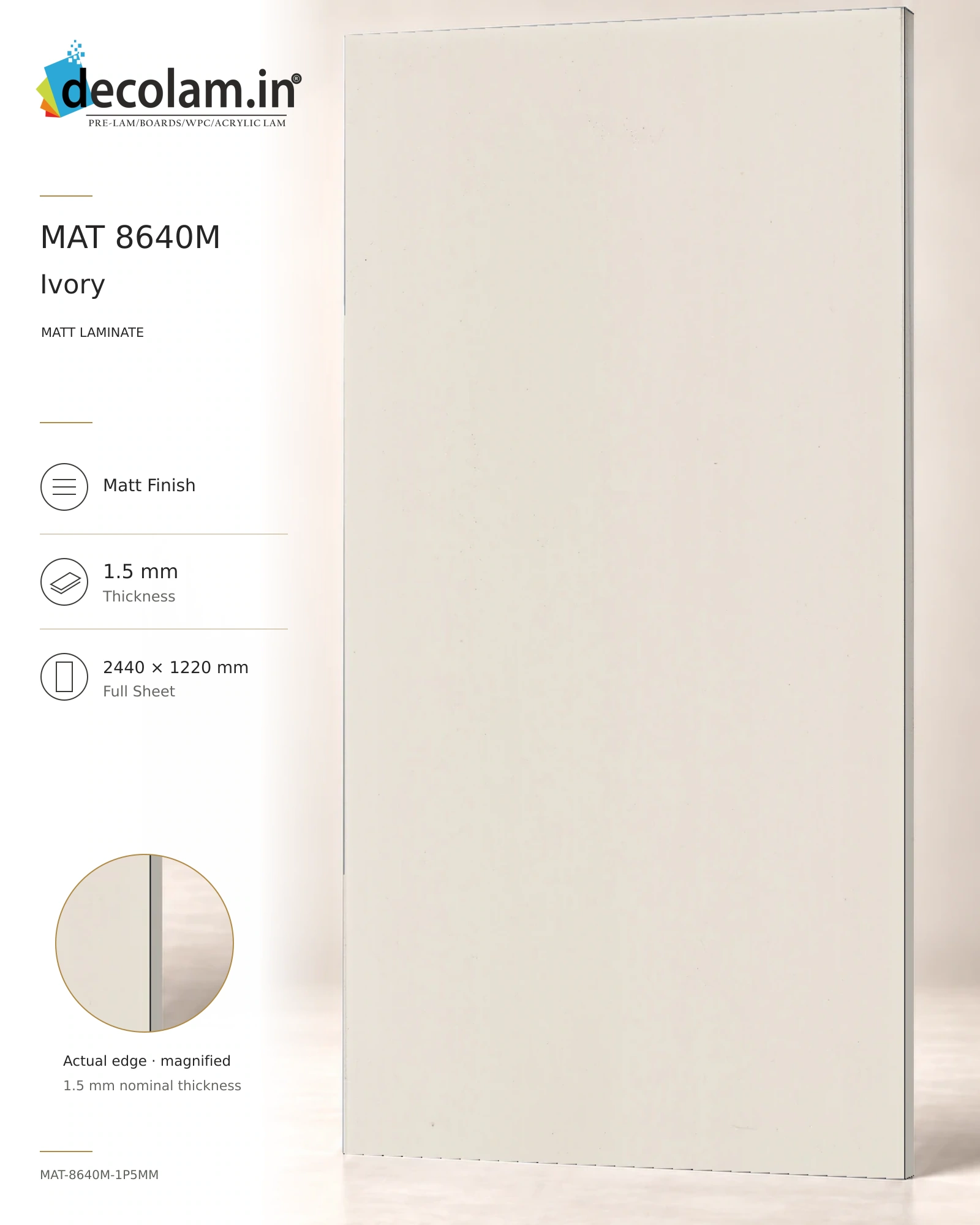 Ivory Matt