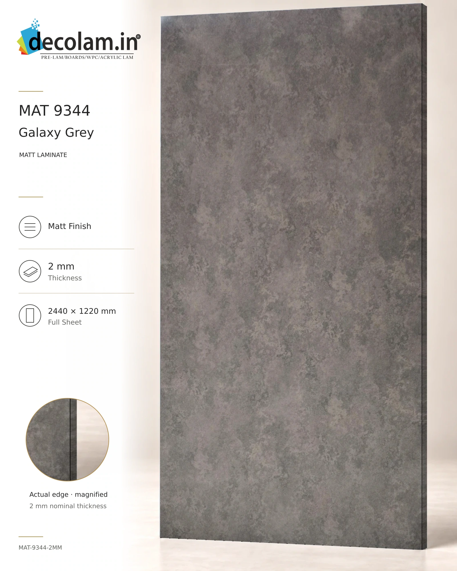 Galaxy Grey Matt