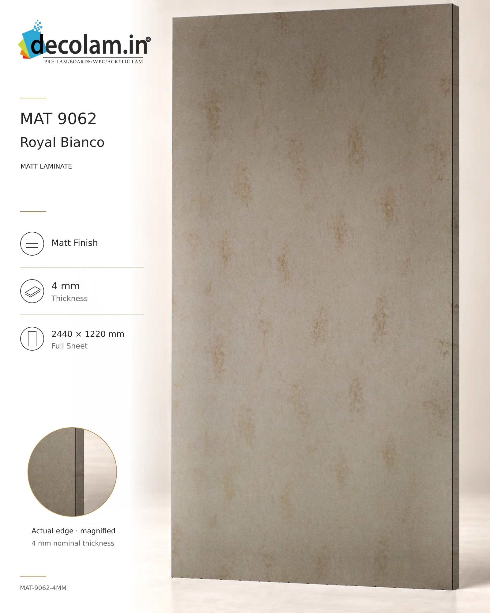Royal Bianco Matt