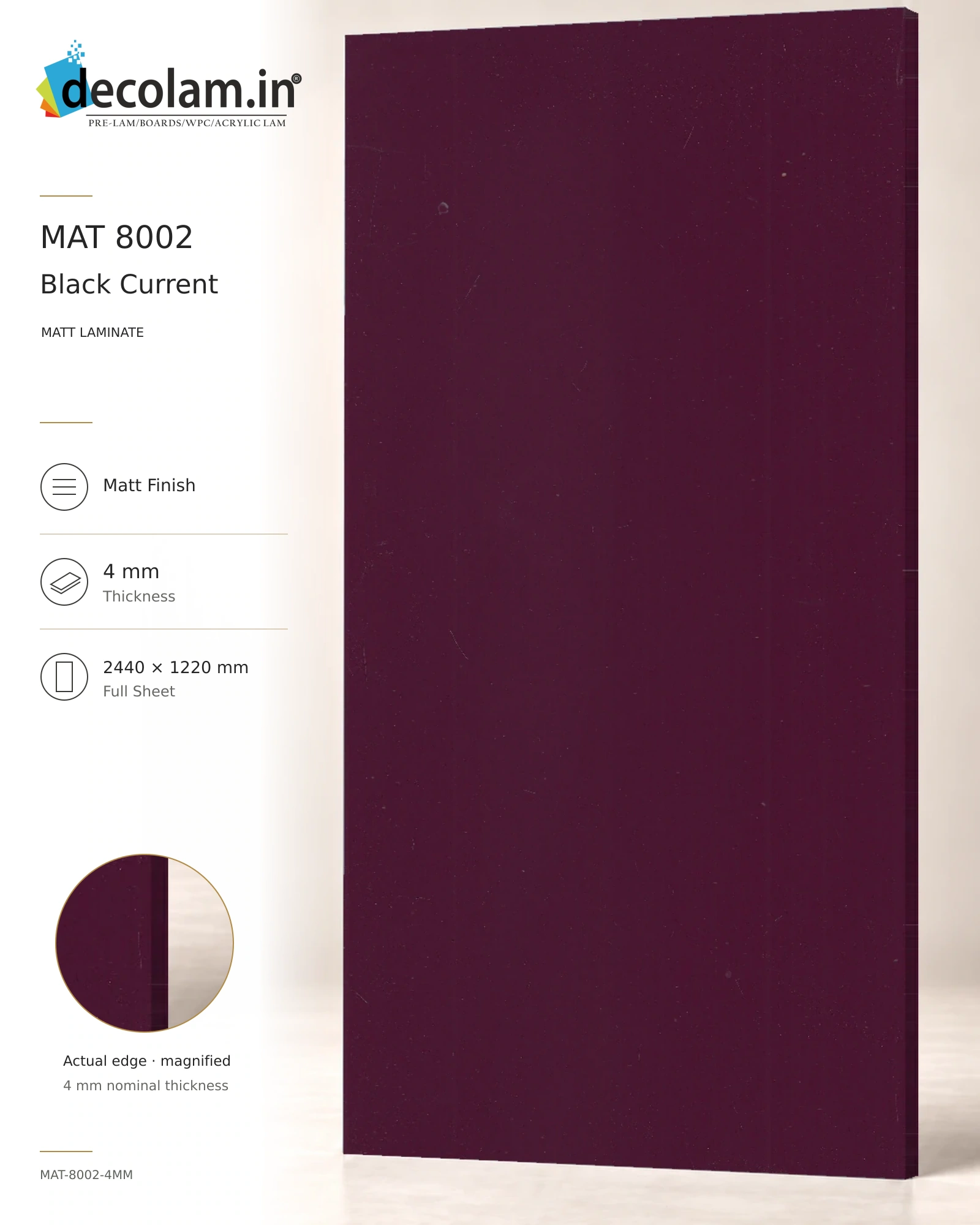Black Current Matt