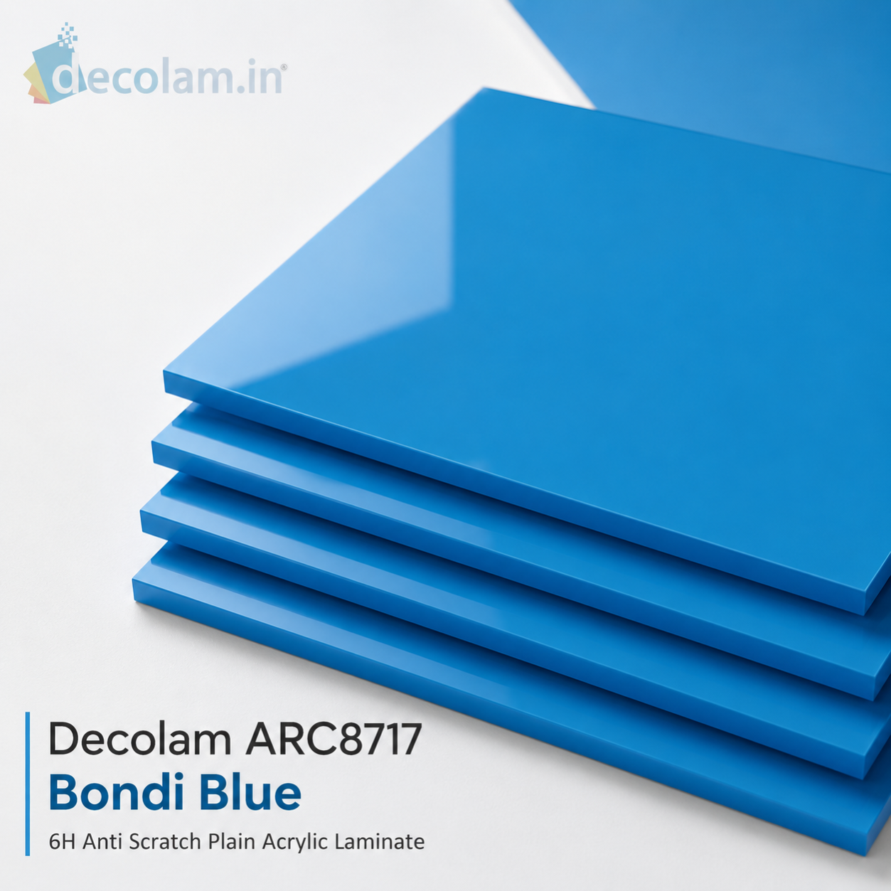 Decolam S&M Series ARC 8717 Bondi Blue Edge Binding thumbnail