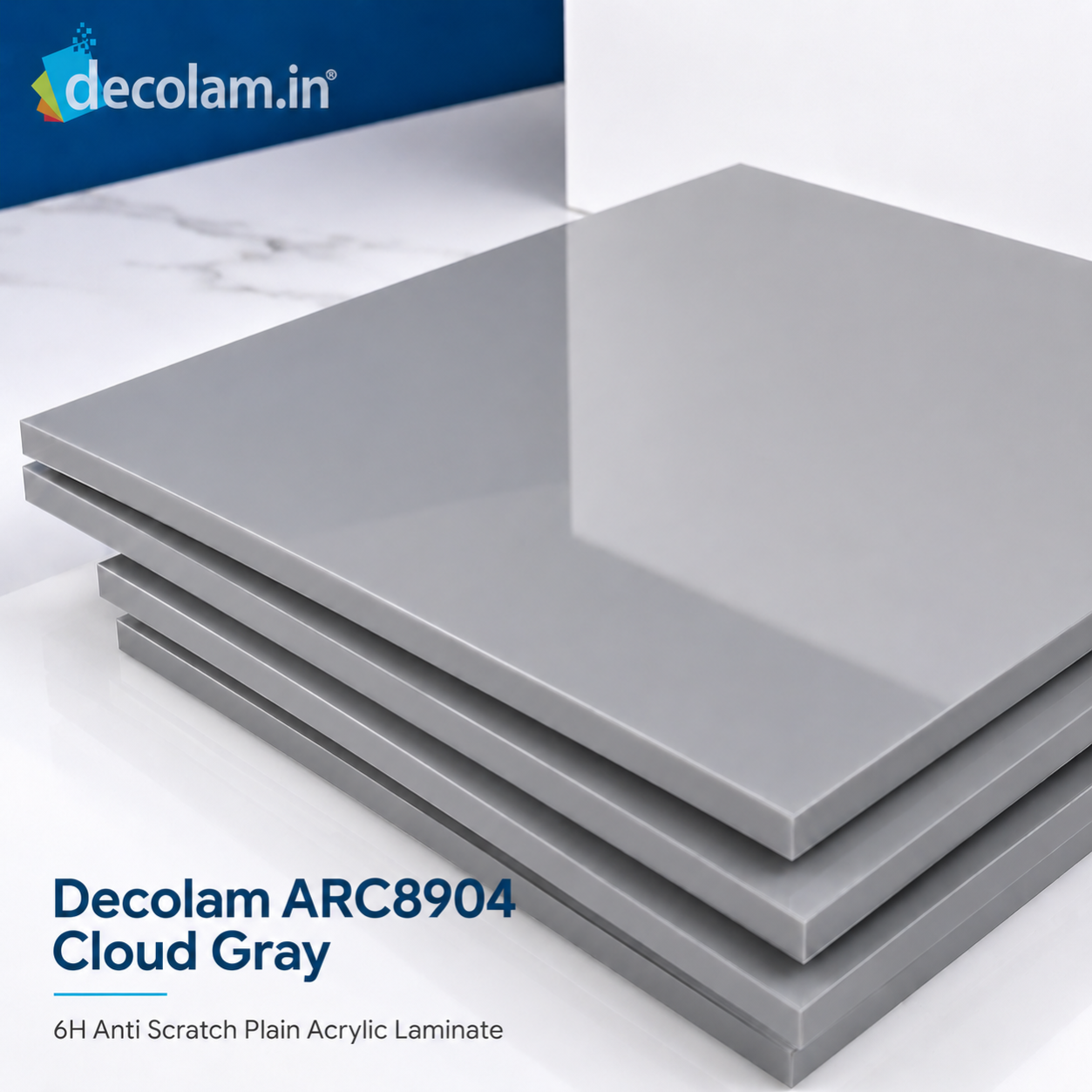 Decolam S&M Series ARC 8904 Cloud Gray Edge Binding thumbnail