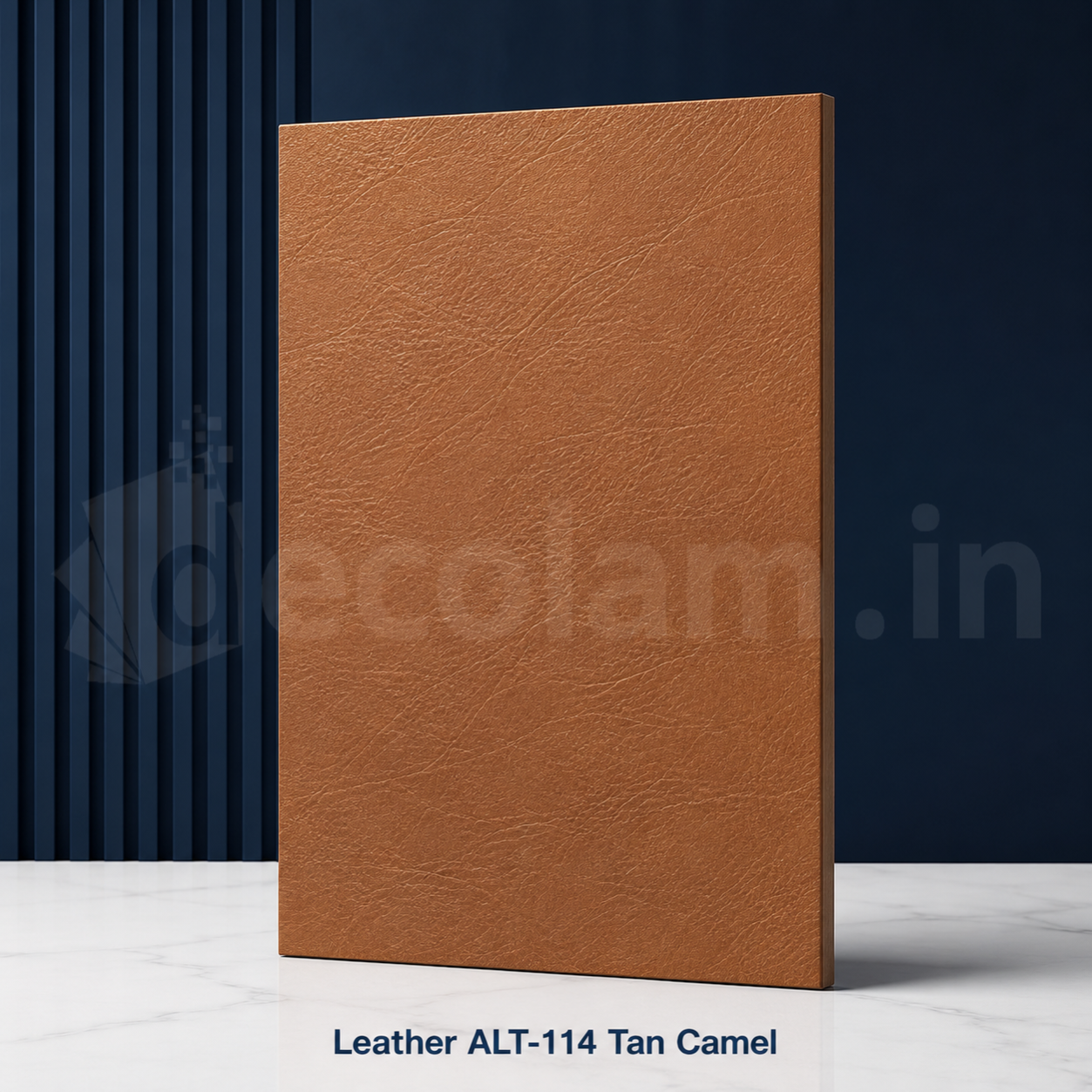 Decolam IOT Leather ALT-114 Tan Camel Texture image 1