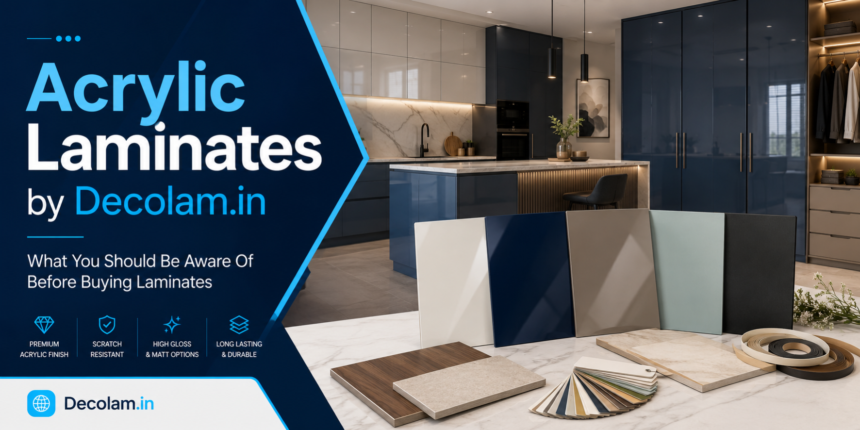 Acrylic Laminates by Decolam.in: What You Should Know Before Buying Laminates