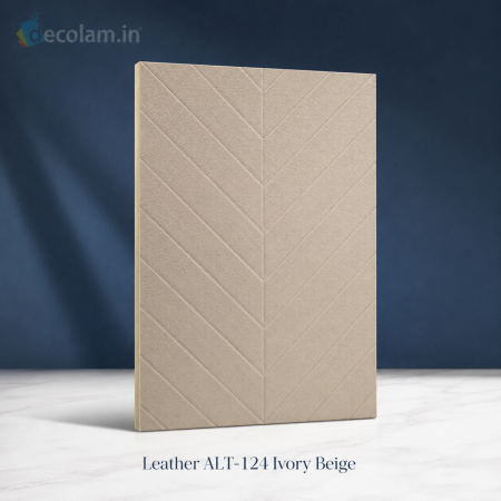 Decolam IOT Leather ALT-124 Ivory Beige Texture