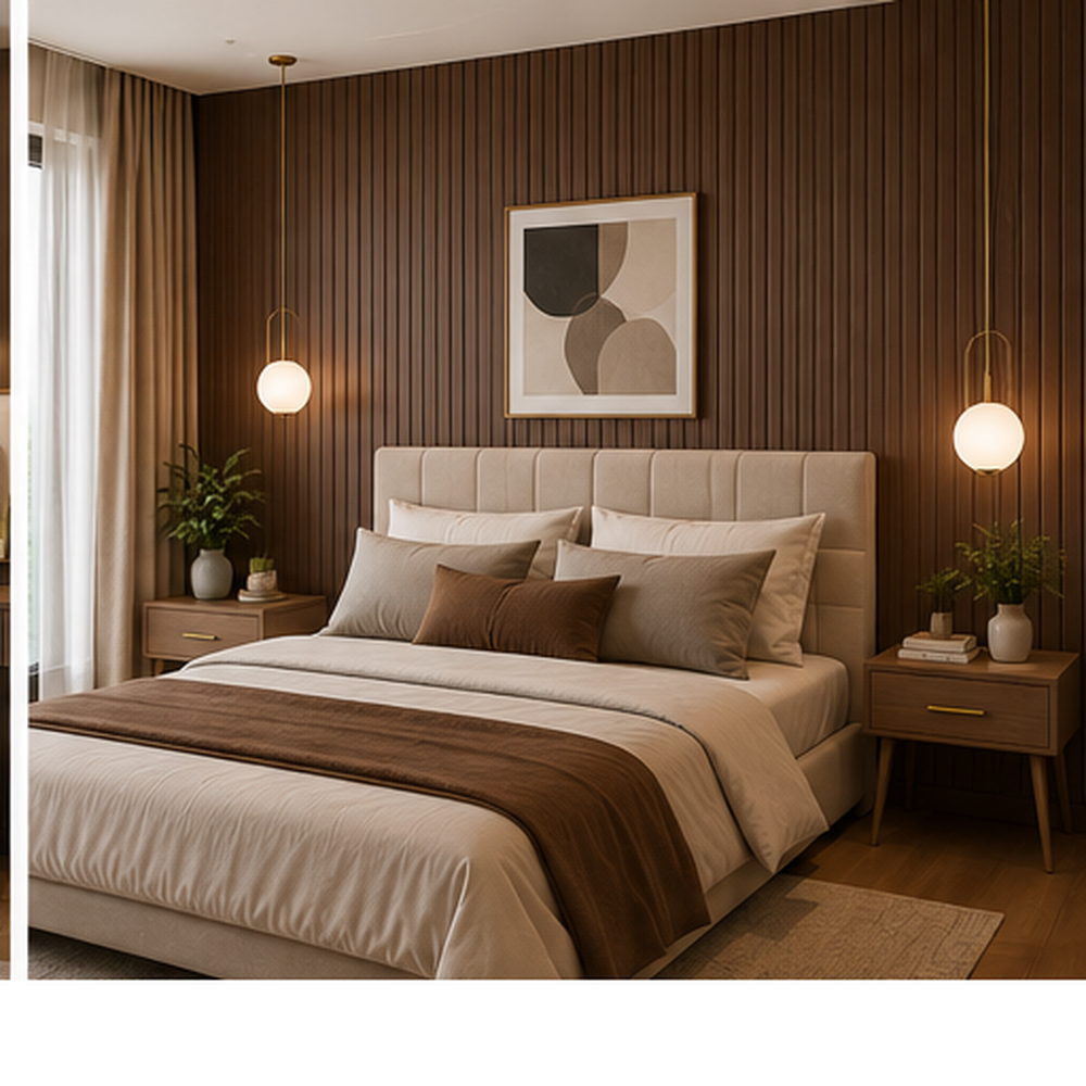 Decolam Fluted Series FL-1602 Coffee Brew Acrylic Laminate image 2