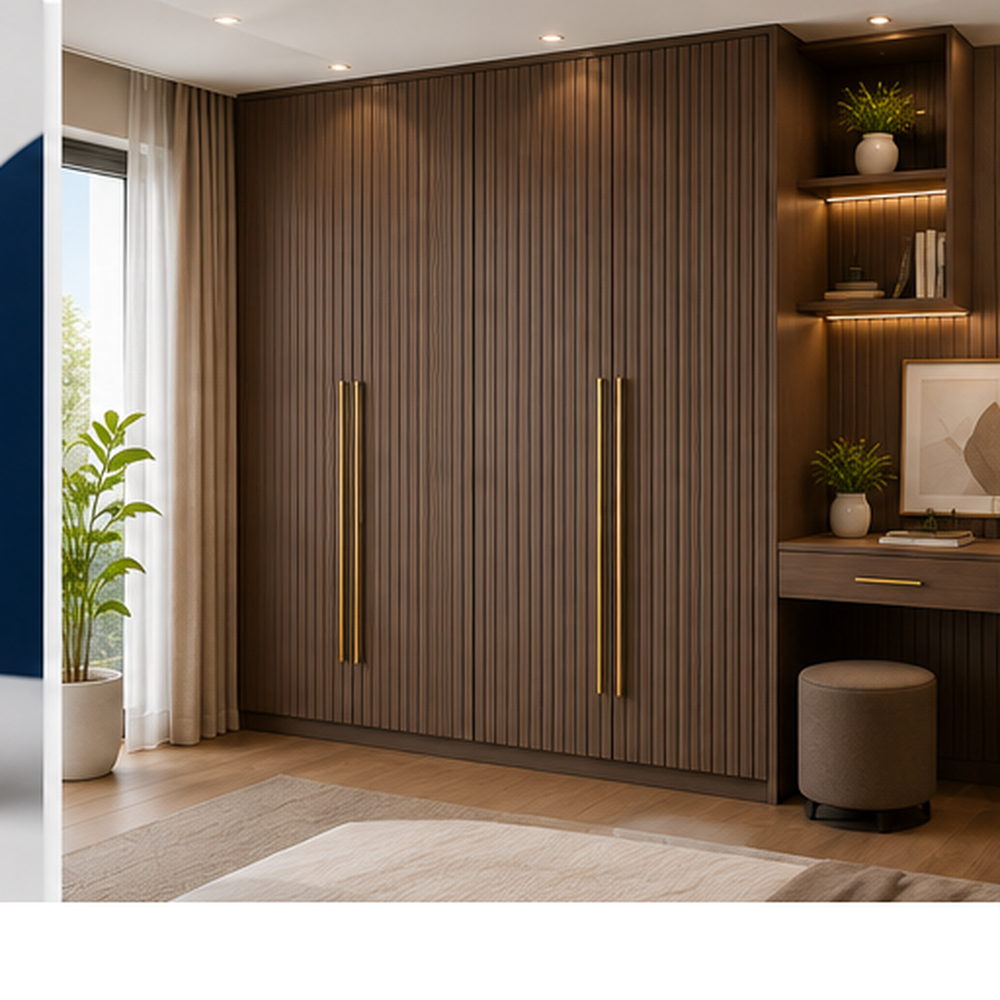 Decolam Fluted Series FL-1602 Coffee Brew Acrylic Laminate image 3