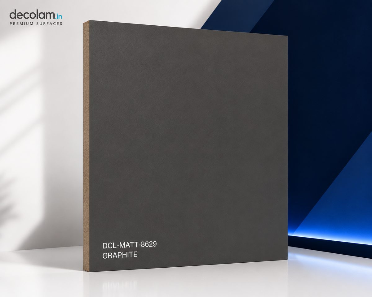 Decolam Matte Series MATT-8629 Graphite Acrylic Laminate image 1