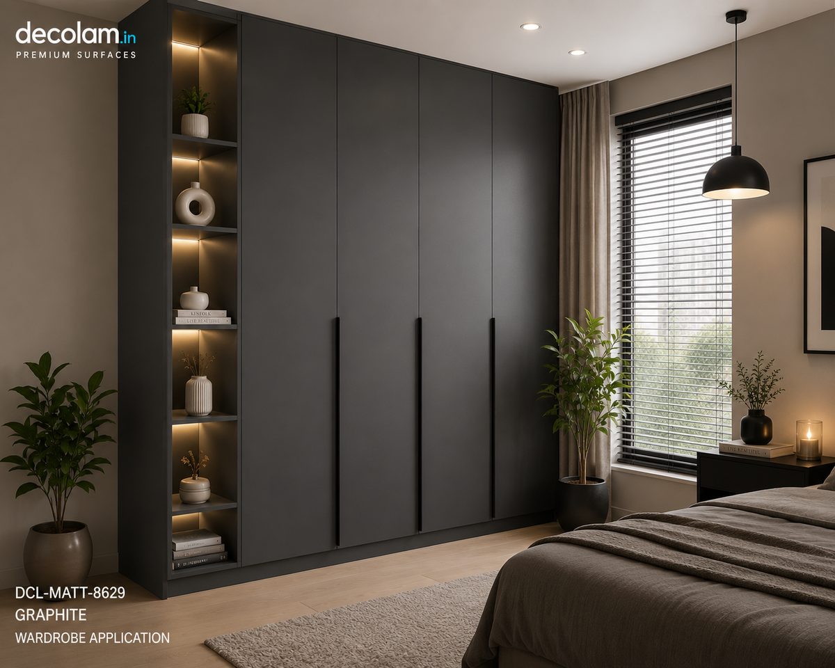 Decolam Matte Series MATT-8640 Ivory Acrylic Laminate image 2