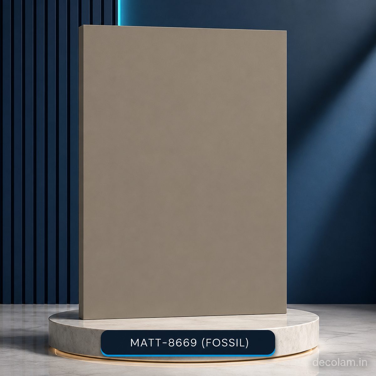 Decolam Matte Series MATT-8669 Fossil Acrylic Laminate
