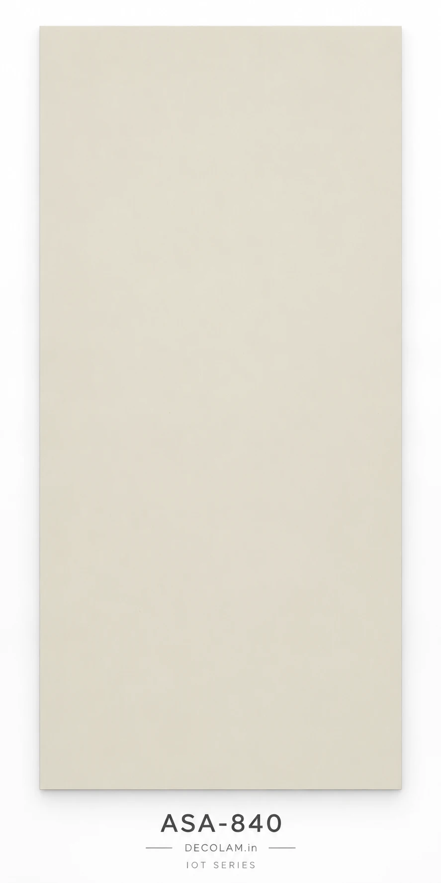 Ivory Cream DAB / ASA Surface — sheet product image